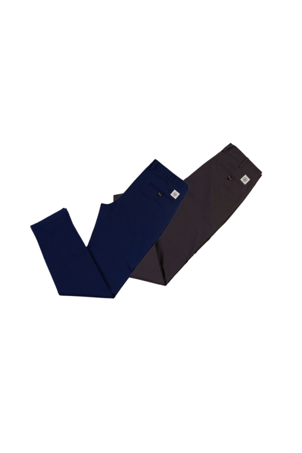 Pack De 2 Pantalones Hombre The Time Of Bocha QI1PK.PANT Denim-Gris