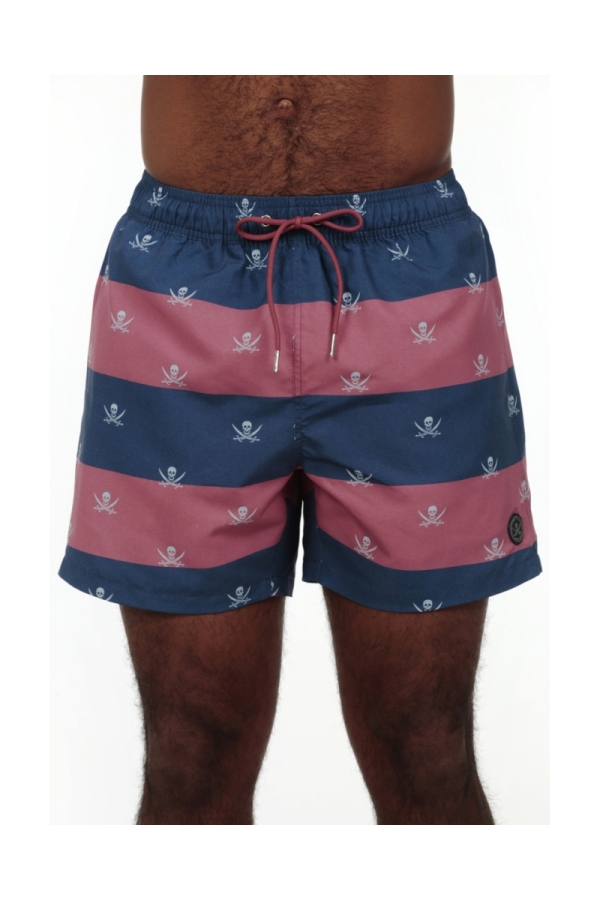 Bañador Raya Hombre The Time Of Bocha RV1SP01 Rojo