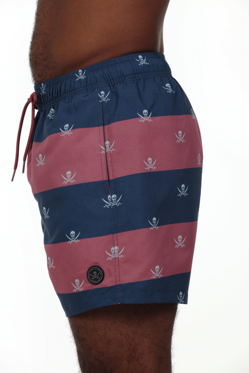 Bañador Raya Hombre The Time Of Bocha RV1SP01 Rojo 2