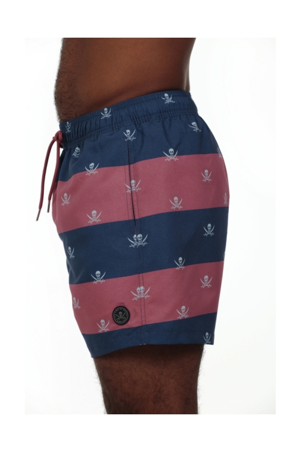 Bañador Raya Hombre The Time Of Bocha RV1SP01 Rojo