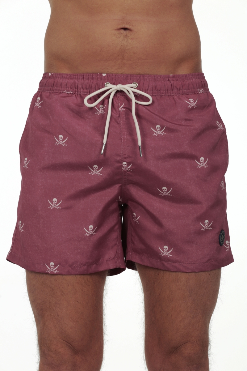 Bañador Pirata Hombre The Time Of Bocha RV1SP10 Rojo