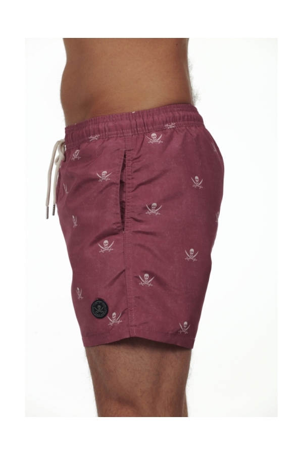 Bañador Pirata Hombre The Time Of Bocha RV1SP10 Rojo