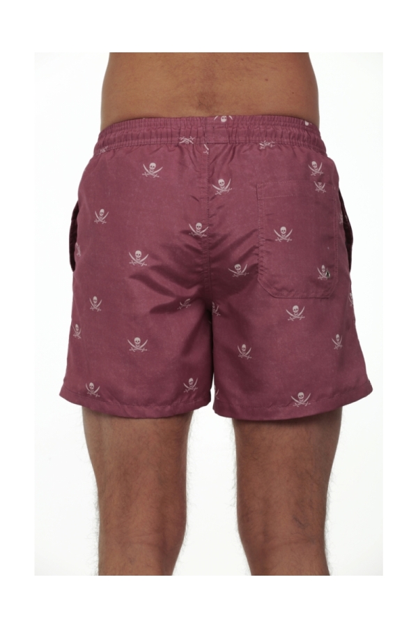 Bañador Pirata Hombre The Time Of Bocha RV1SP10 Rojo