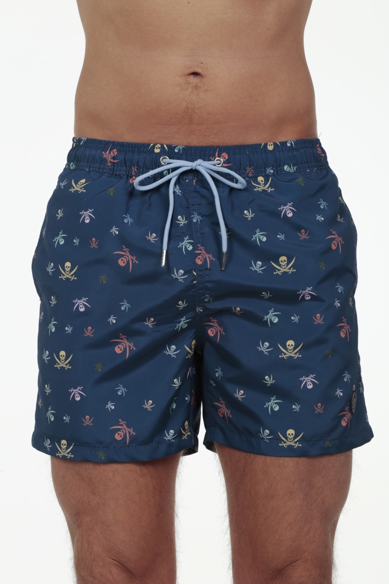 Bañador Calavera Hombre The Time Of Bocha RV1SP11 Unico