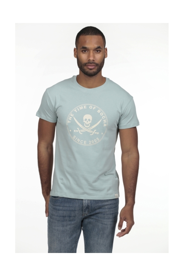 Camiseta Pirata Hombre The Time Of Bocha RV1C01 Aloe