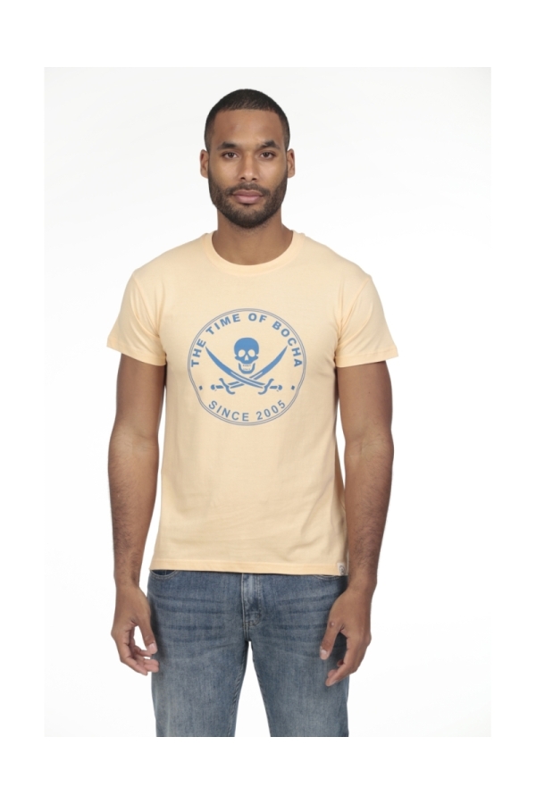 Camiseta Pirata Hombre The Time Of Bocha RV1C01 Apricot