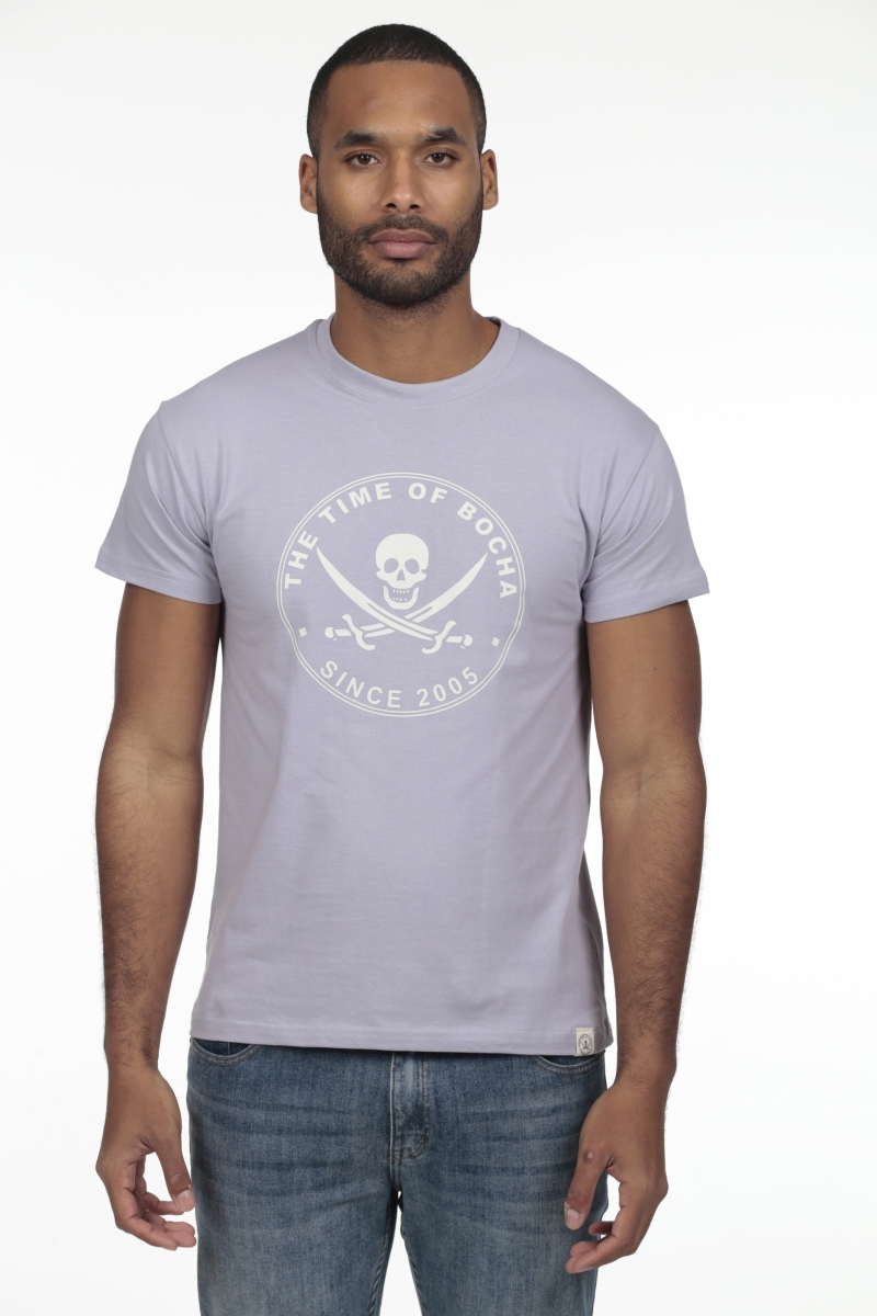 Camiseta Pirata Hombre The Time Of Bocha RV1C01 Malva