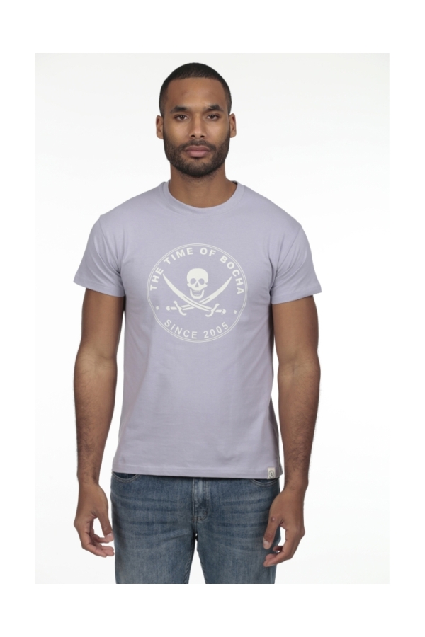 Camiseta Pirata Hombre The Time Of Bocha RV1C01 Malva