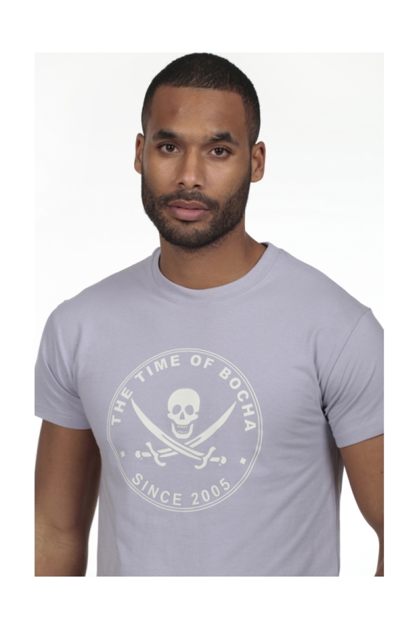 Camiseta Pirata Hombre The Time Of Bocha RV1C01 Malva