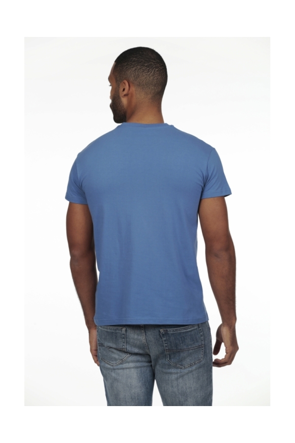 Camiseta Mark Hombre The Time Of Bocha RV1C02 Azul.Jea