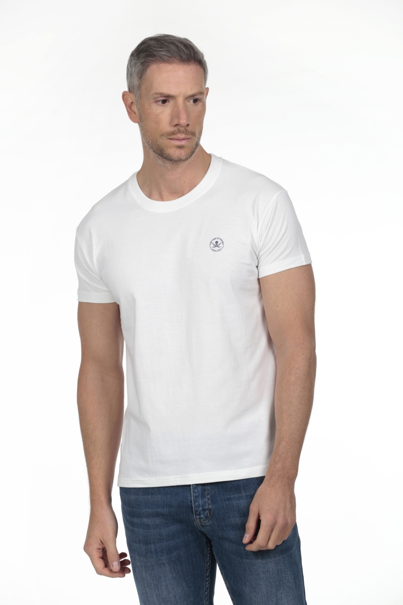 Camiseta Mark Hombre The Time Of Bocha RV1C02 Blanco
