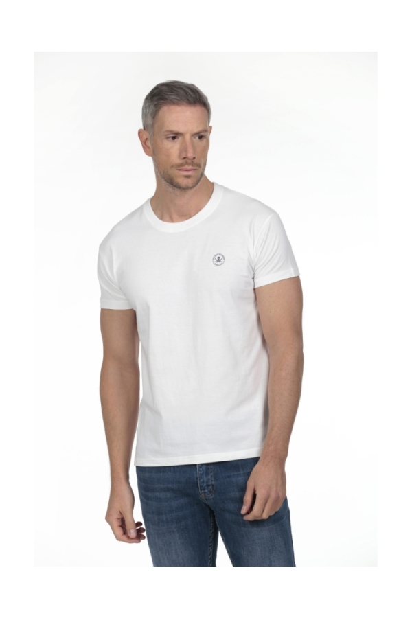 Camiseta Mark Hombre The Time Of Bocha RV1C02 Blanco