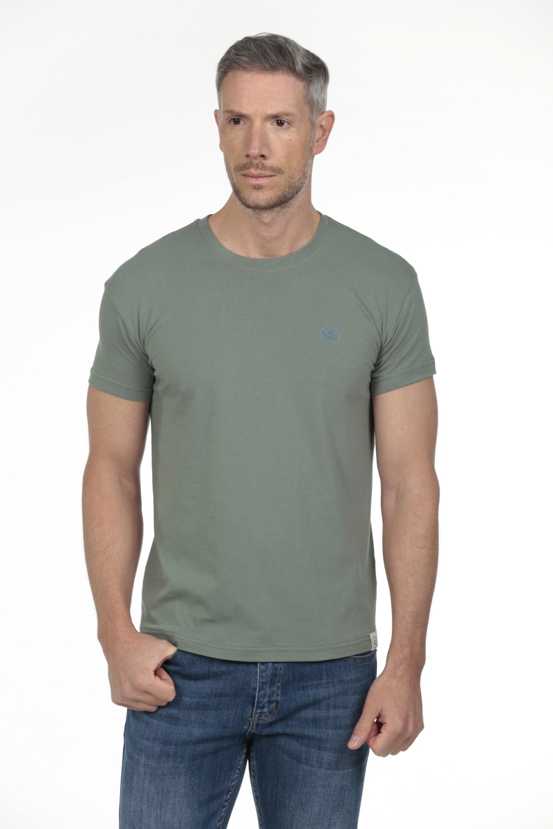 Camiseta Mark Hombre The Time Of Bocha RV1C02 Verde