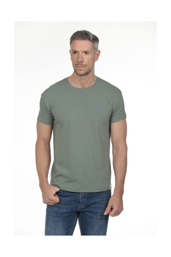 Camiseta Mark Hombre The Time Of Bocha RV1C02 Verde