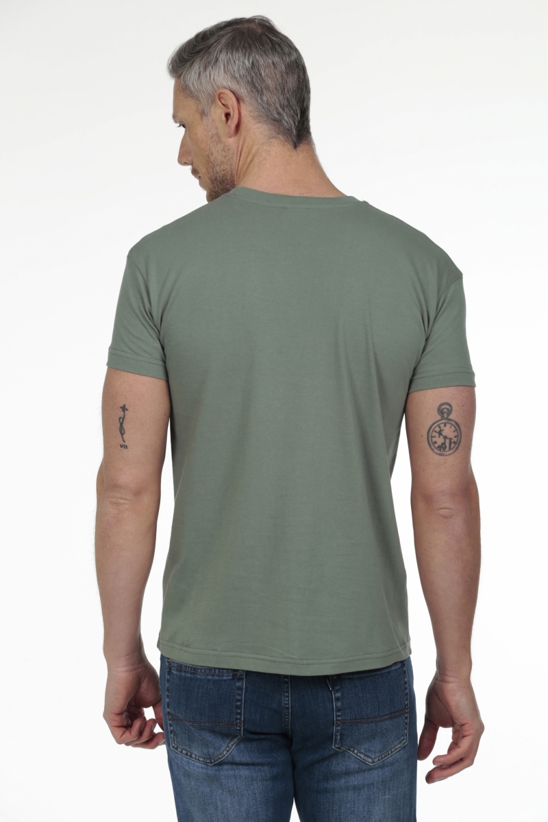 Camiseta Mark Hombre The Time Of Bocha RV1C02 Verde 2