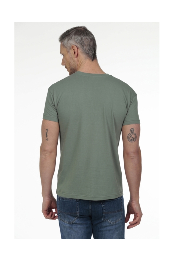 Camiseta Mark Hombre The Time Of Bocha RV1C02 Verde