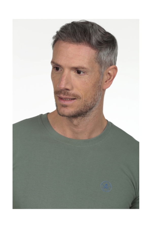 Camiseta Mark Hombre The Time Of Bocha RV1C02 Verde