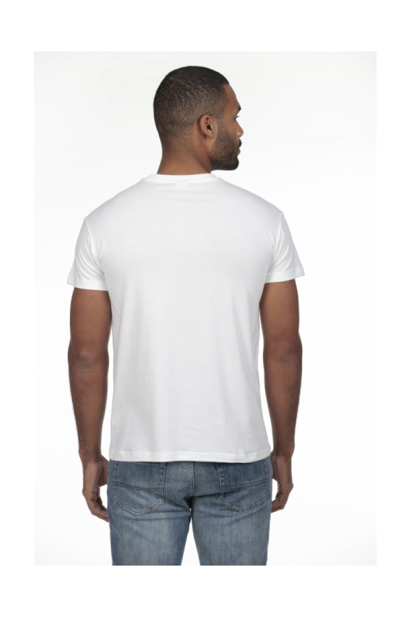 Camiseta Patch Hombre The Time Of Bocha RV1C03 Blanco