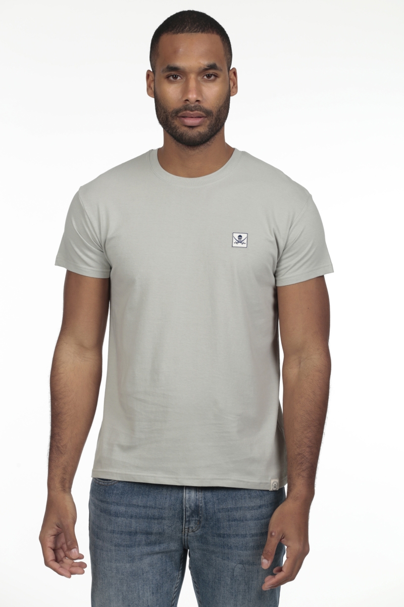 Camiseta Patch Hombre The Time Of Bocha RV1C03 Gris