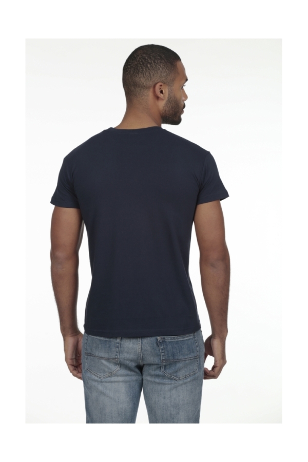 Camiseta Patch Hombre The Time Of Bocha RV1C03 Marino