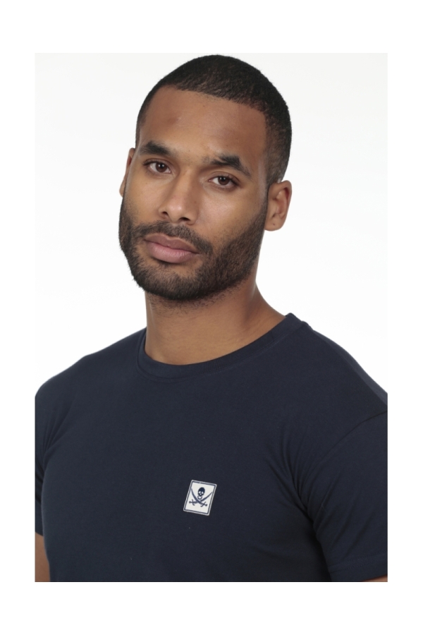 Camiseta Patch Hombre The Time Of Bocha RV1C03 Marino