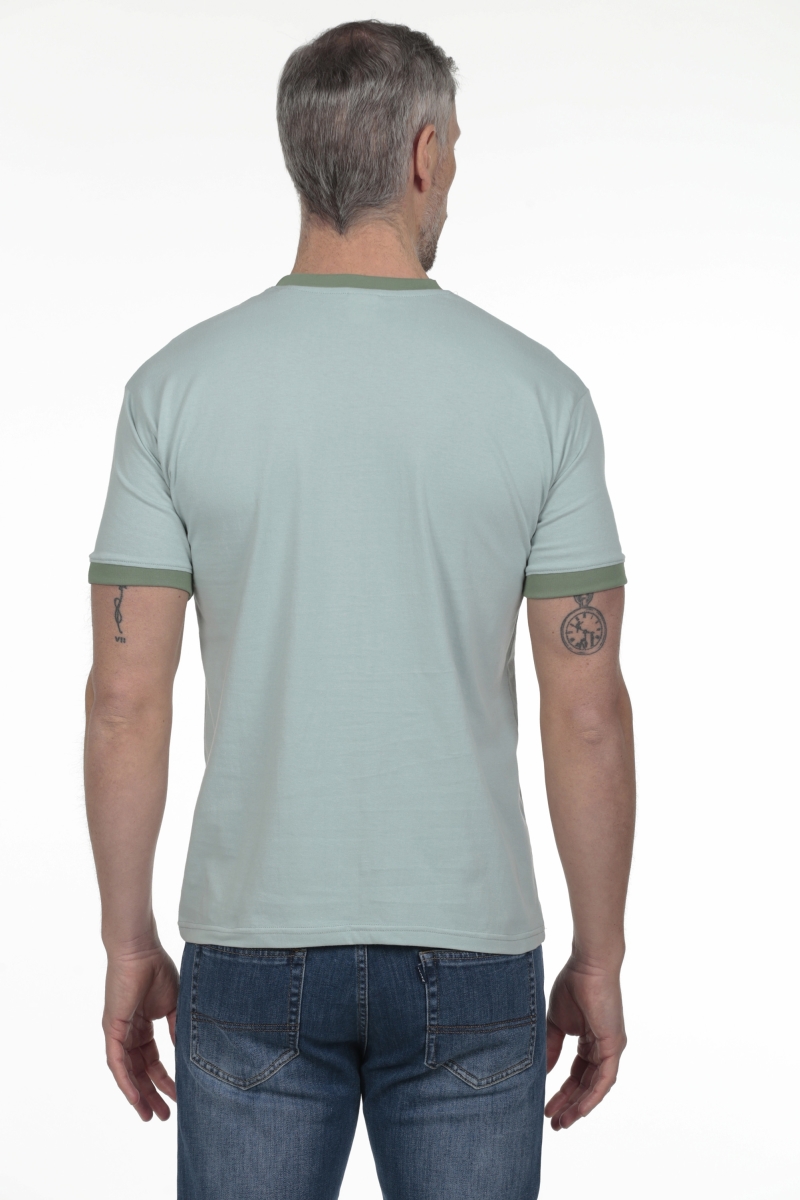 Camiseta Combi Hombre The Time Of Bocha RV1C04 Aloe 2