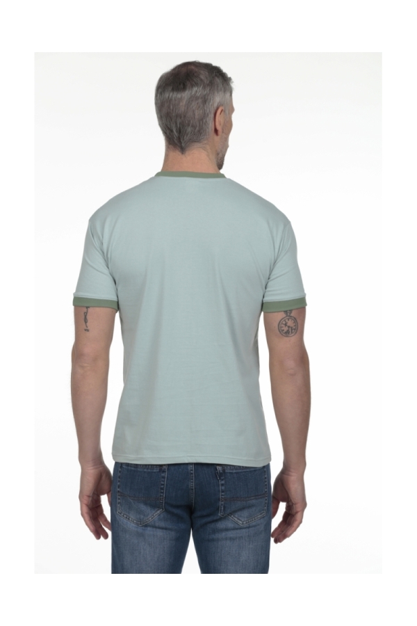 Camiseta Combi Hombre The Time Of Bocha RV1C04 Aloe