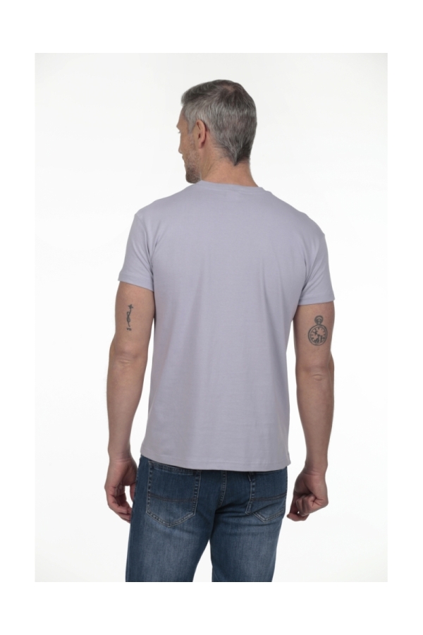 Camiseta 2006 Hombre The Time Of Bocha RV1C07 Malva
