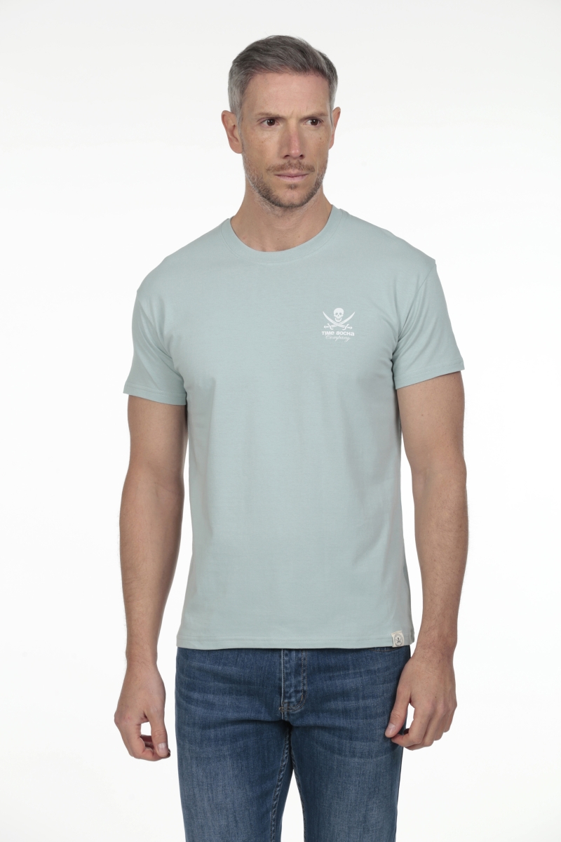 Camiseta Sensaciones Hombre The Time Of Bocha RV1C08 Aloe