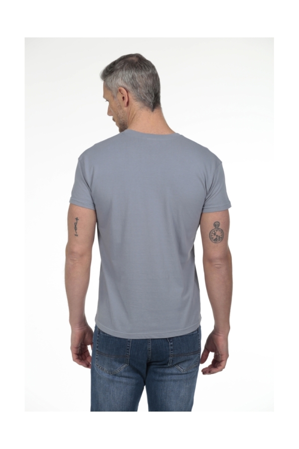 Camiseta Time Bocha Hombre The Time Of Bocha RV1C11 Azul.Vin