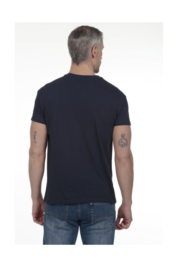 Camiseta Time Bocha Hombre The Time Of Bocha RV1C11 Marino