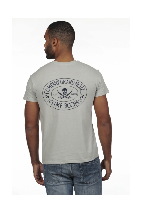 Camiseta Gran Hotel Hombre The Time Of Bocha RV1C12 Gris
