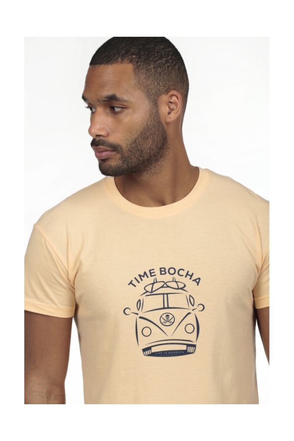 Camiseta Furgo Hombre The Time Of Bocha RV1C15 Apricot