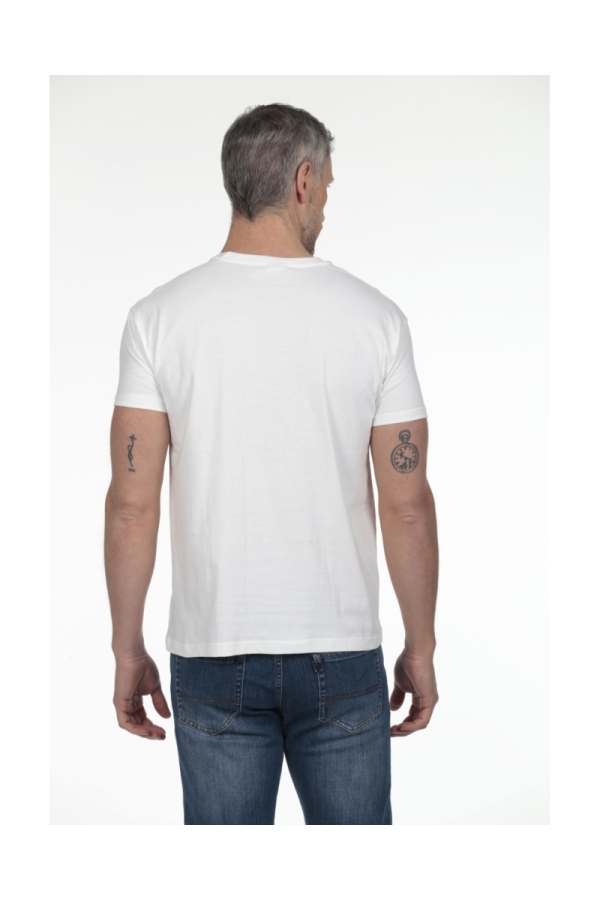 Camiseta Furgo Hombre The Time Of Bocha RV1C15 Blanco