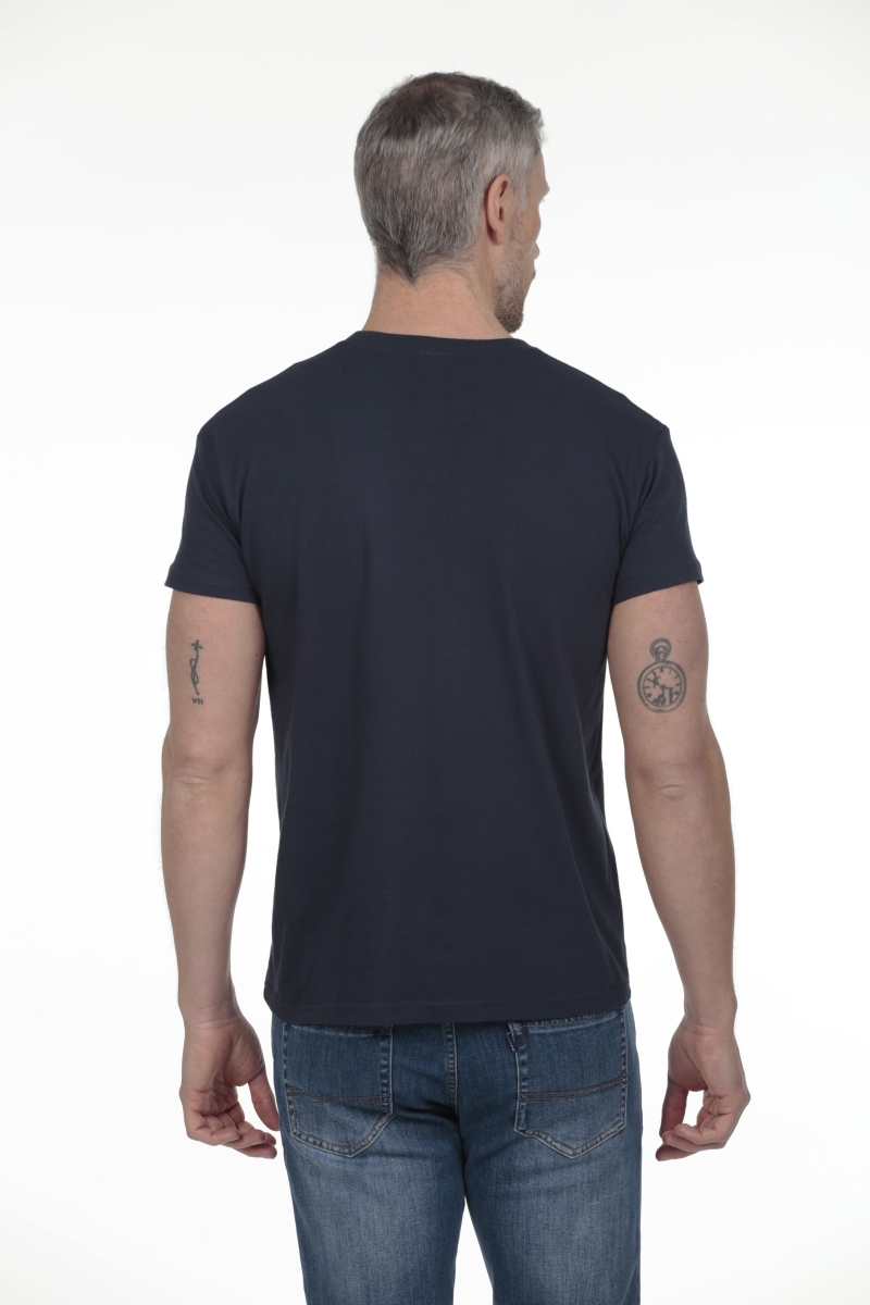 Camiseta Caravela Hombre The Time Of Bocha RV1C17 Marino 2