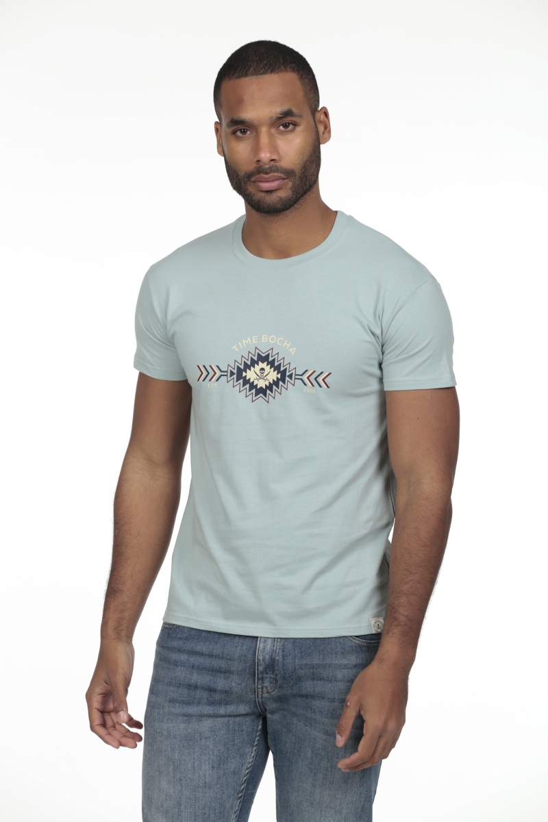Camiseta Trival Hombre The Time Of Bocha RV1C18 Aloe