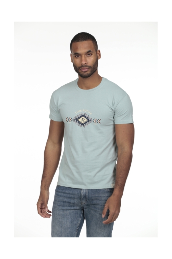Camiseta Trival Hombre The Time Of Bocha RV1C18 Aloe