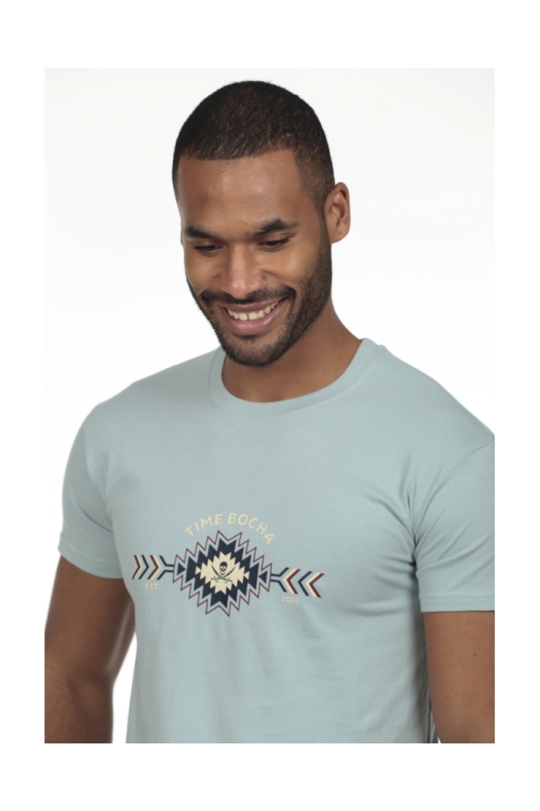 Camiseta Trival Hombre The Time Of Bocha RV1C18 Aloe