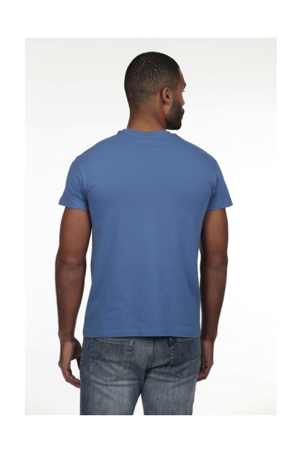 Camiseta Furgo Retro Hombre The Time Of Bocha RV1C22 Azul.Jea