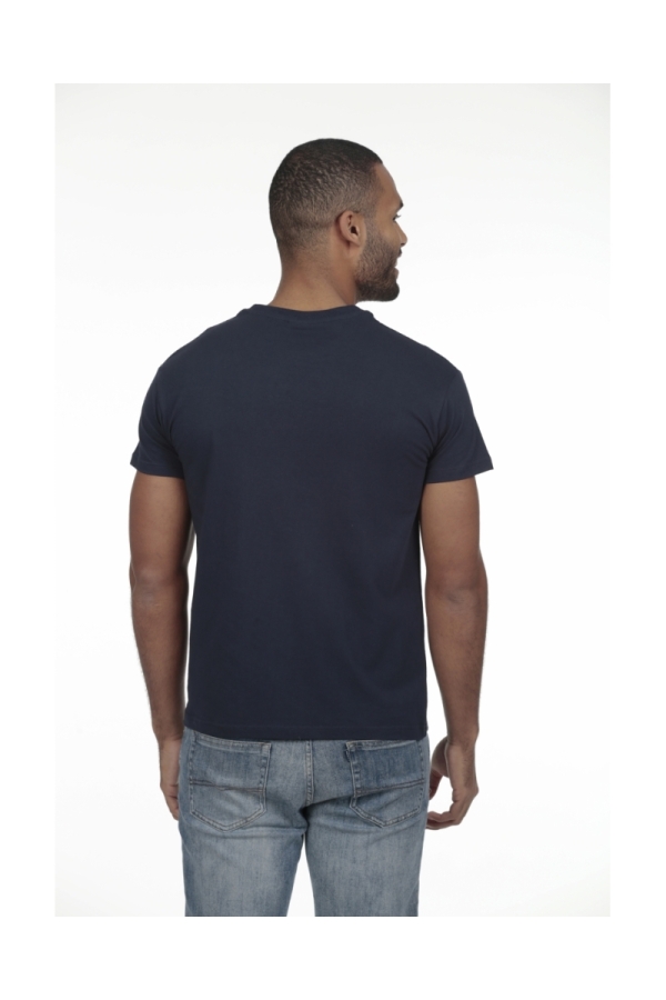 Camiseta Moto Hombre The Time Of Bocha RV1C26 Marino
