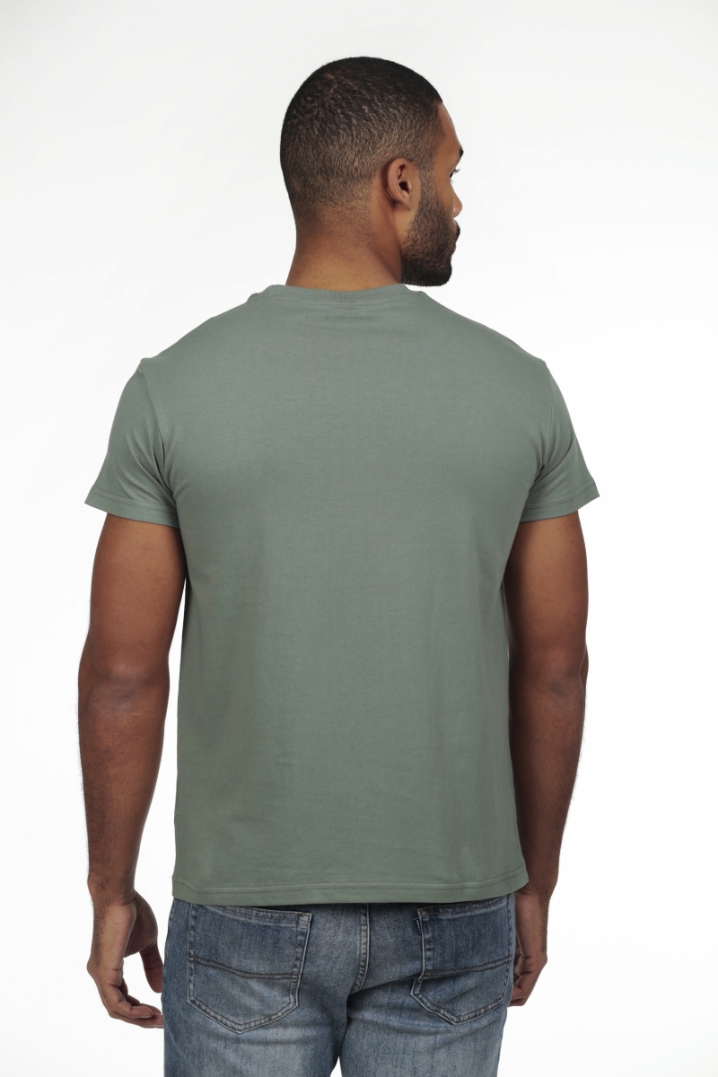 Camiseta Moto Hombre The Time Of Bocha RV1C26 Verde 2
