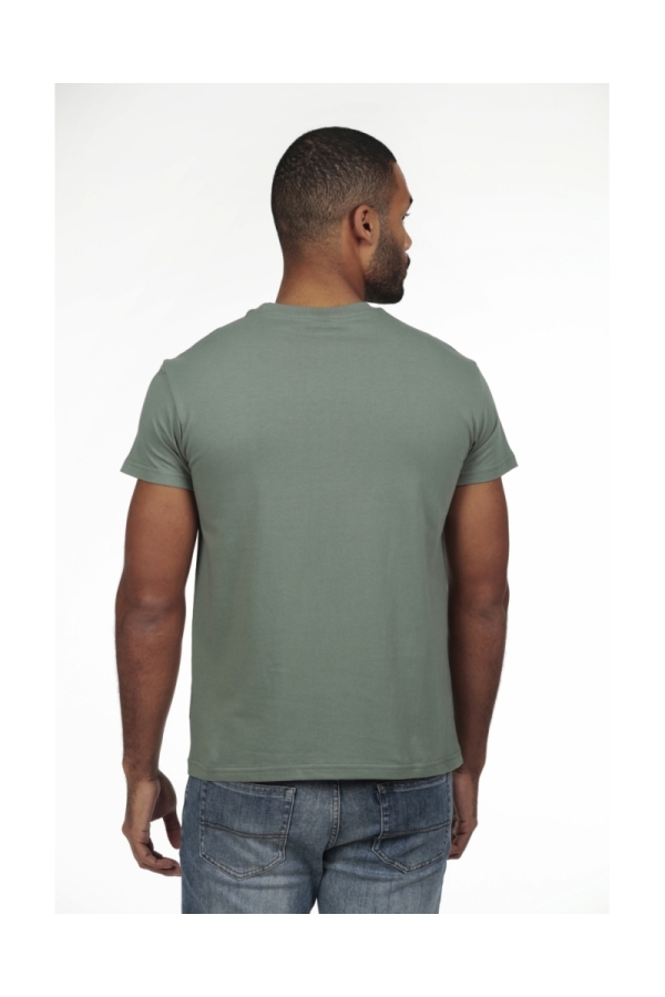 Camiseta Moto Hombre The Time Of Bocha RV1C26 Verde