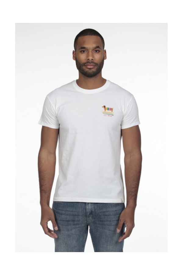 Camiseta Surf Hombre The Time Of Bocha RV1C29 Blanco