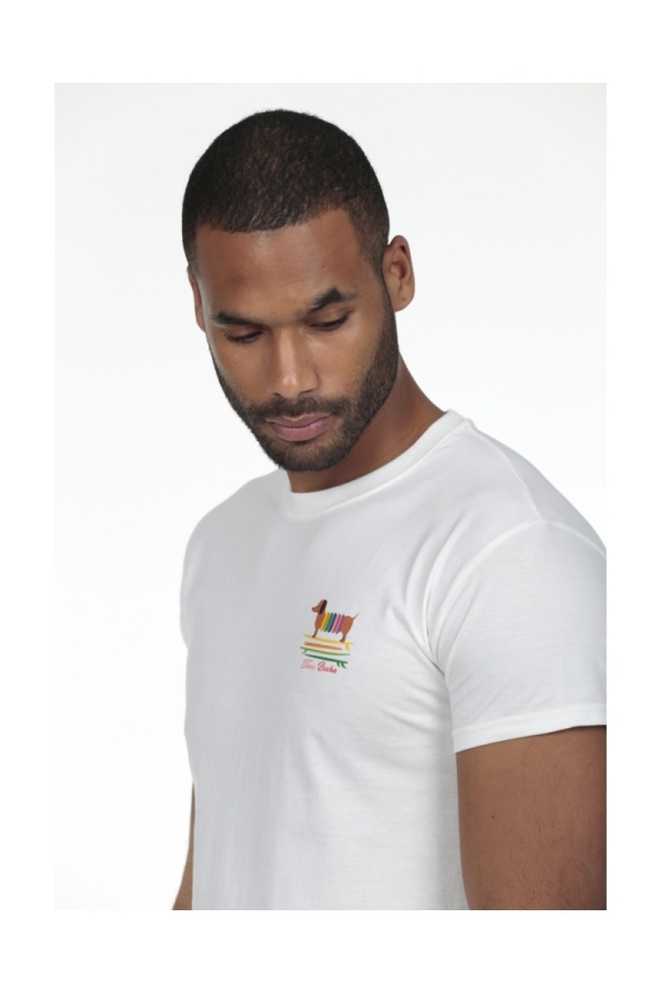 Camiseta Surf Hombre The Time Of Bocha RV1C29 Blanco