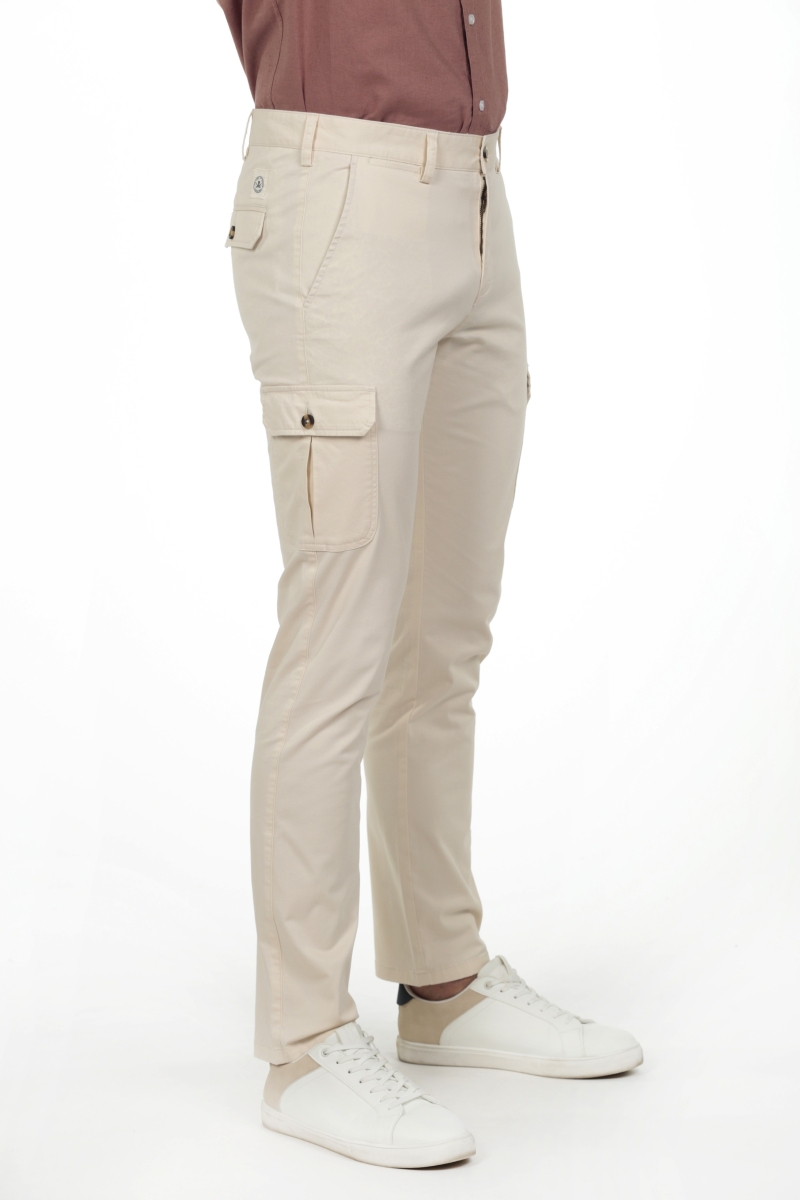 Pantalon Cargo Hombre The Time Of Bocha RV1PCARGO Bl.Roto