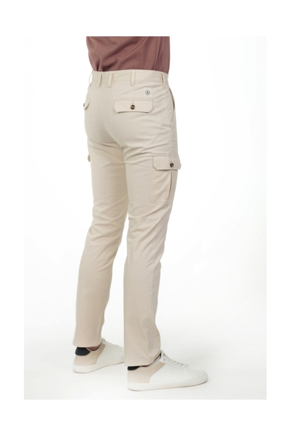 Pantalon Cargo Hombre The Time Of Bocha RV1PCARGO Bl.Roto