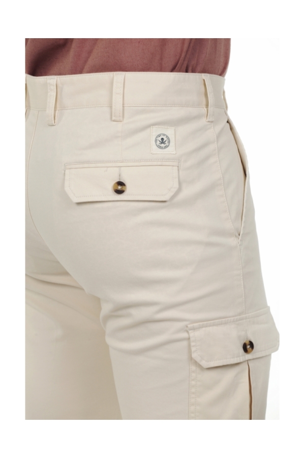 Pantalon Cargo Hombre The Time Of Bocha RV1PCARGO Bl.Roto