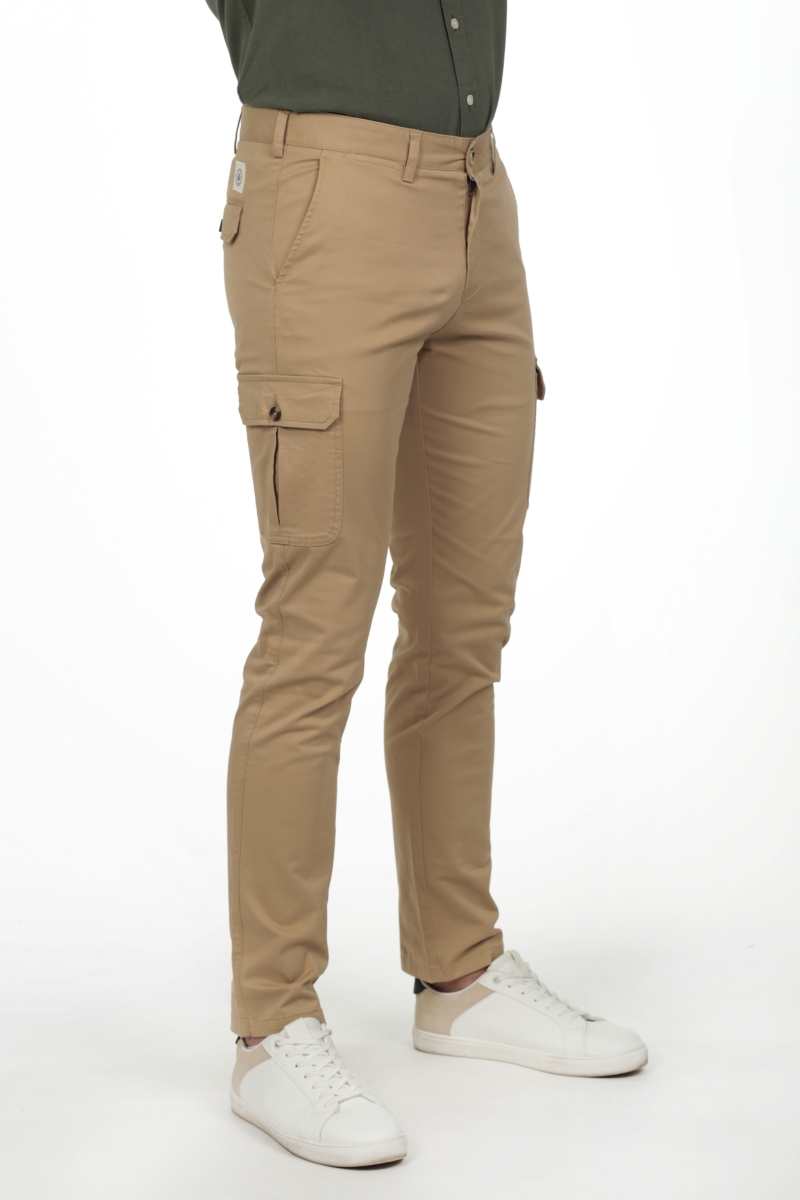 Pantalon Cargo Hombre The Time Of Bocha RV1PCARGO Camel