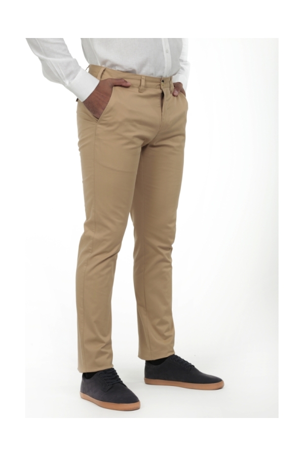 Pantalon Chino Hombre The Time Of Bocha RV1PCHINO Camel