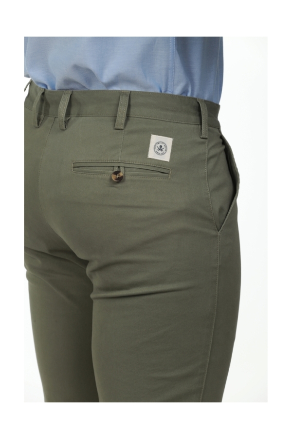 Pantalon Chino Hombre The Time Of Bocha RV1PCHINO Verde